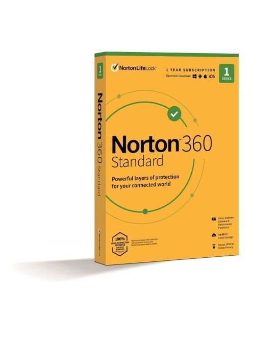 Norton 360 Standard 10GB 1 felhasználó 1 eszközre