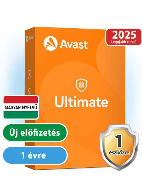 AVAST Ultimate 1 eszközre 1 évre