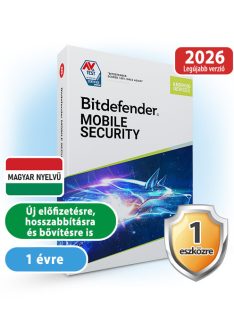 Bitdefender Mobile Security for Android 1 eszközre, 1 évre