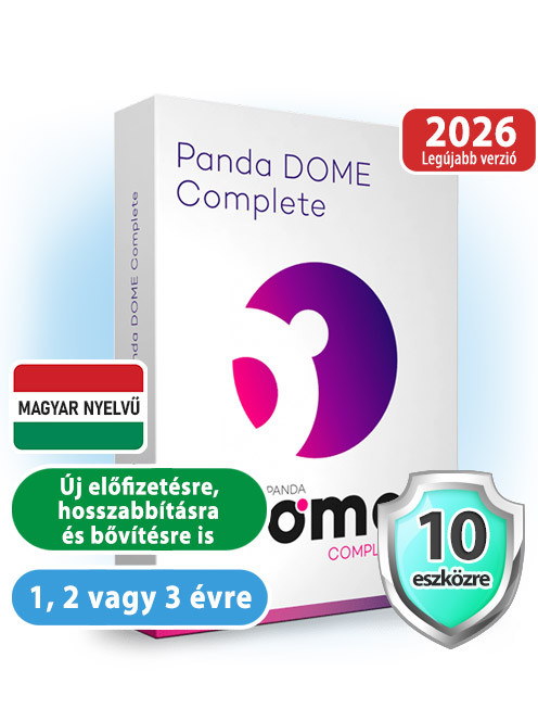 Panda Dome Complete 10 eszközre 1 évre