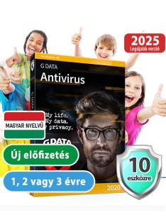   G DATA Antivirus 10 eszközre 20% kedvezménnyel tanárok, diákok, nyugdíjasok, EÜ dolgozók, rendőrök, tűzoltók részére 