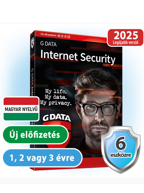 G DATA Internet Security 6 eszközre