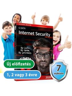   G DATA Internet Security 7 eszközre 20% kedvezménnyel tanárok, diákok, nyugdíjasok, EÜ dolgozók, rendőrök, tűzoltók részére 