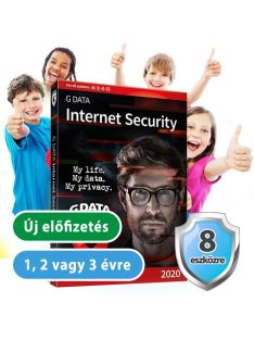   G DATA Internet Security 8 eszközre 20% kedvezménnyel tanárok, diákok, nyugdíjasok, EÜ dolgozók, rendőrök, tűzoltók részére 