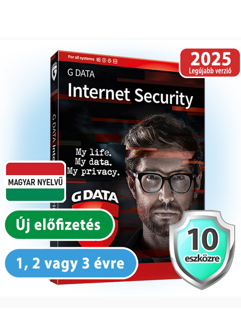 G DATA Internet Security 10 eszközre