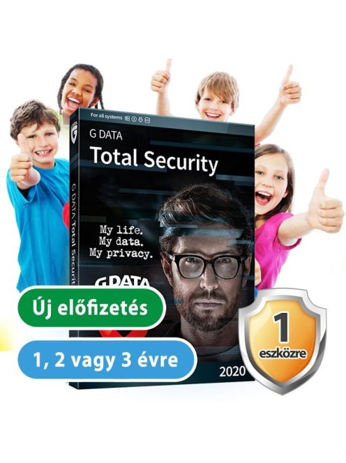 G DATA Total Security 1 eszközre 20% kedvezménnyel tanárok, diákok, nyugdíjasok, EÜ dolgozók, rendőrök, tűzoltók részére 
