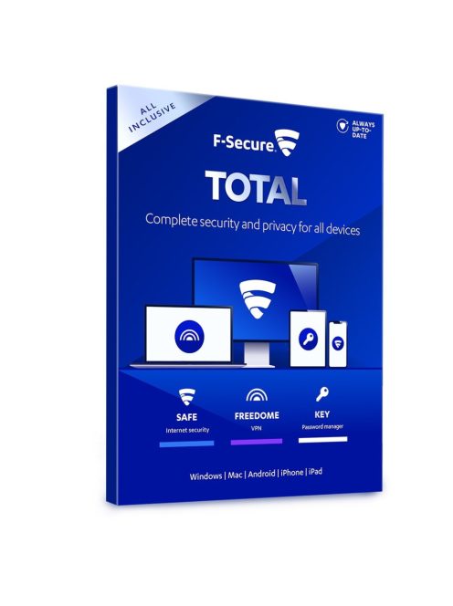 F-Secure Total Security 3 eszközre 1 évre
