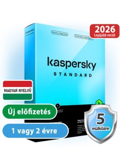 Kaspersky Standard (Antivirus 2026) 5 eszközre 1 évre