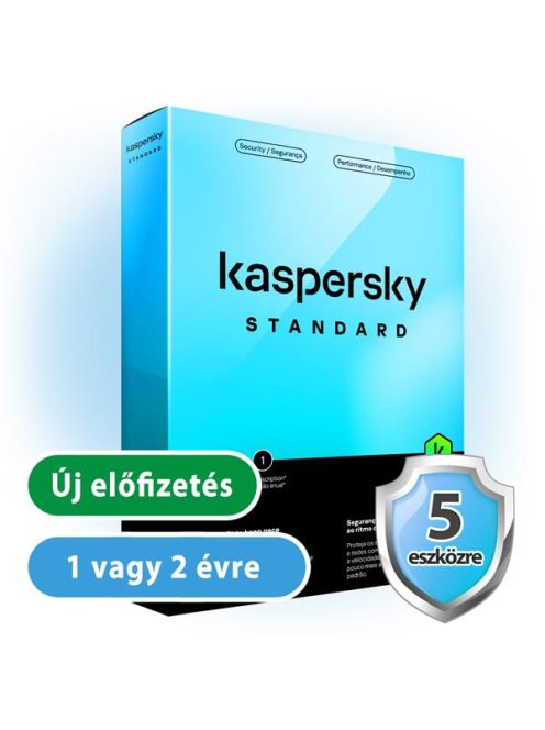 Kaspersky Standard (Antivirus 2024) 5 eszközre