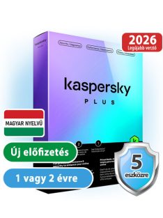   Kaspersky Plus (Internet Security 2026) Multi-Device 5 eszközre 1 évre