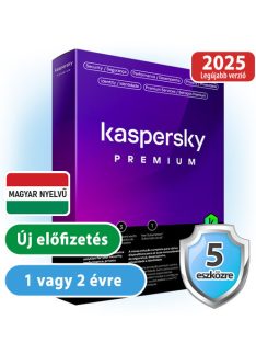 Kaspersky Premium (Total Security 2025) 5 eszközre 2 évre