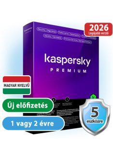 Kaspersky Premium (Total Security 2026) 5 eszközre 1 évre