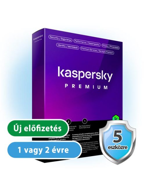 Kaspersky Premium (Total Security 2024) 5 eszközre