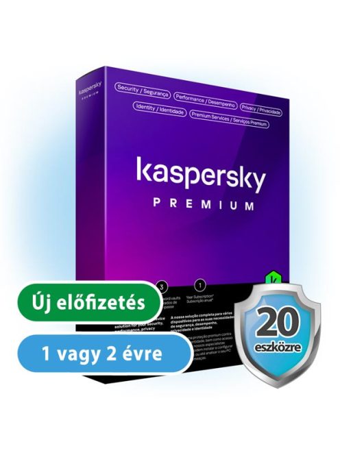Kaspersky Premium (Total Security 2024) 20 eszközre