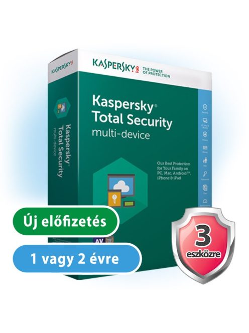 Kaspersky Total Security 3 eszközre