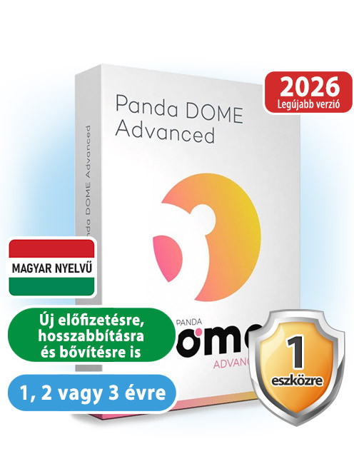 Panda Dome Advanced 1 eszközre 1 évre