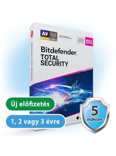 Bitdefender Total Security 5 eszközre