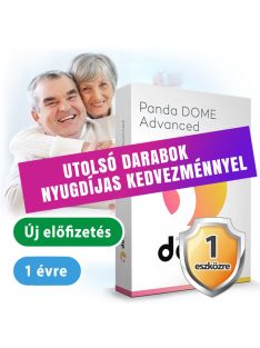   Panda Dome Advanced 1 eszközre 1 évre nyugdíjas kedvezménnyel