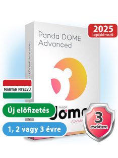 Olcsó Antivirus! Avast, McAfee, ESET, Nod32, Kaspersky, Panda Panda Dome Advanced 3 eszközre 3 évre