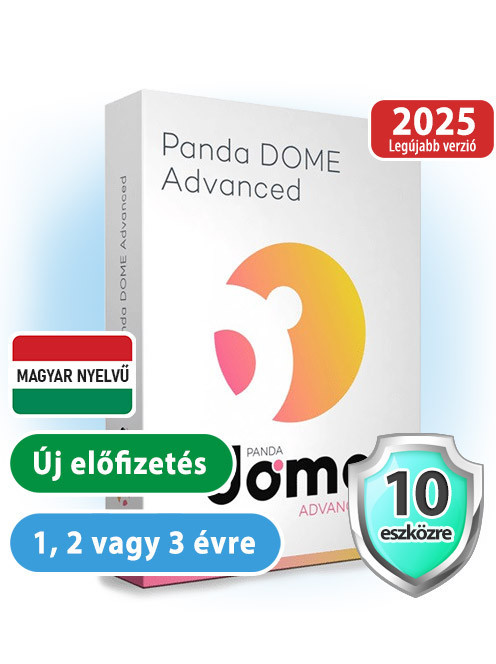 Panda Dome Advanced 10 eszközre 3 évre