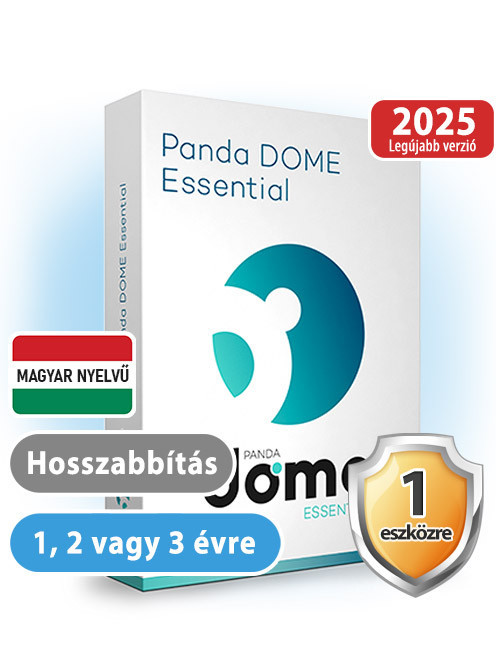 Olcsó Antivirus! Avast, McAfee, ESET, Nod32, Kaspersky, Panda Panda Dome Essential 1 eszközre 3 évre (hosszabbítás)