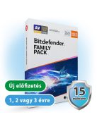 Bitdefender Family Pack 15 eszköz/ 1 év