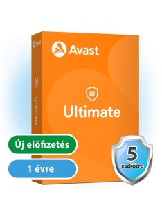 Avast Ultimate 5 eszköz / 1 év (Csak Windows)