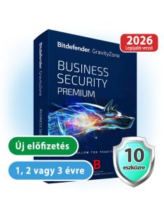   Bitdefender GravityZone Business Security Premium 10 eszközre, 1 évre