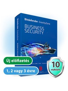   Bitdefender GravityZone Business Security 10 eszközre, 1 évre