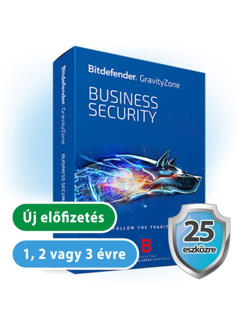 Bitdefender GravityZone Business Security 25 eszközre, 2 évre