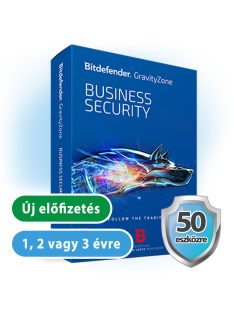   Bitdefender GravityZone Business Security 50 eszközre, 1 évre