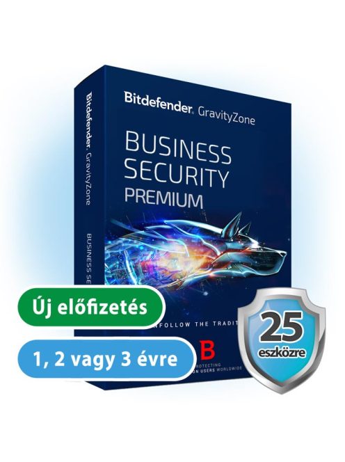 Bitdefender GravityZone Business Security Premium 25 eszközre
