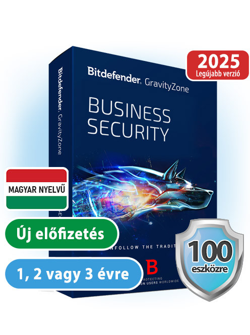 Bitdefender GravityZone Business Security 100 eszközre