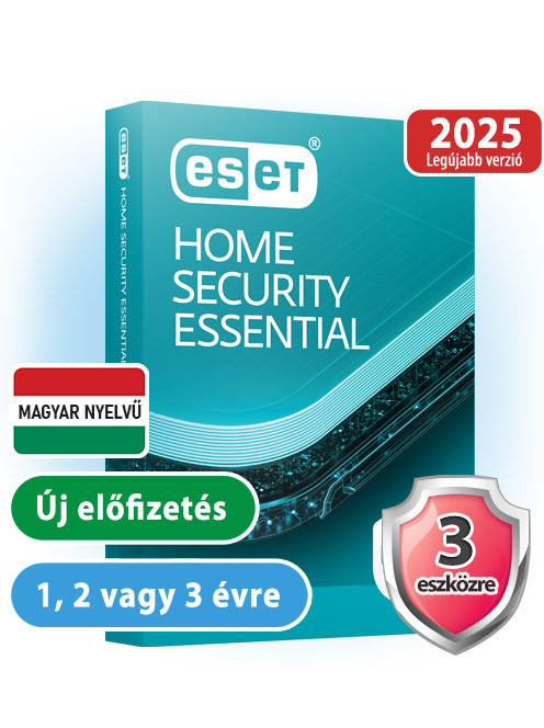 ESET Home Essential (Internet Security) 3 eszközre, 3 évre