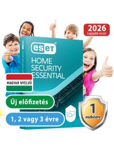   ESET Home Security Essential hosszabbítás 3 eszközre, 1 évre 30% kedvezménnyel tanárok, diákok, nyugdíjasok, EÜ dolgozók részére