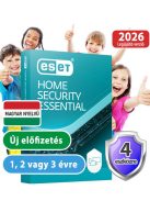 ESET Home Security Essential (Internet Security) 4 eszközre, 1 évre