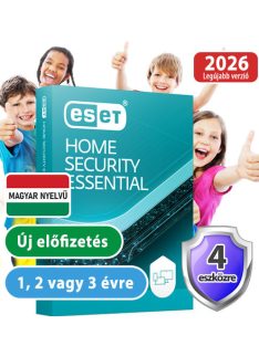   ESET Home Security Essential (Internet Security) 4 eszközre, 1 évre