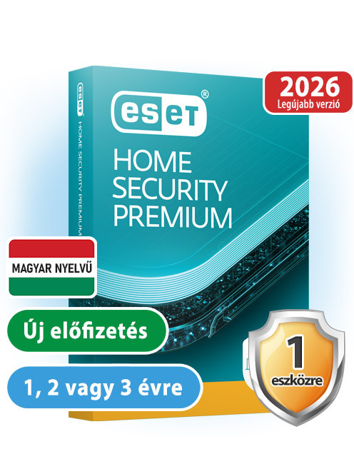 ESET Home Security Premium 1 eszközre 1 évre