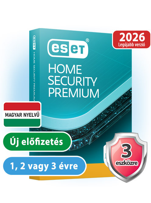 ESET Home Security Premium 3 eszközre 1 évre