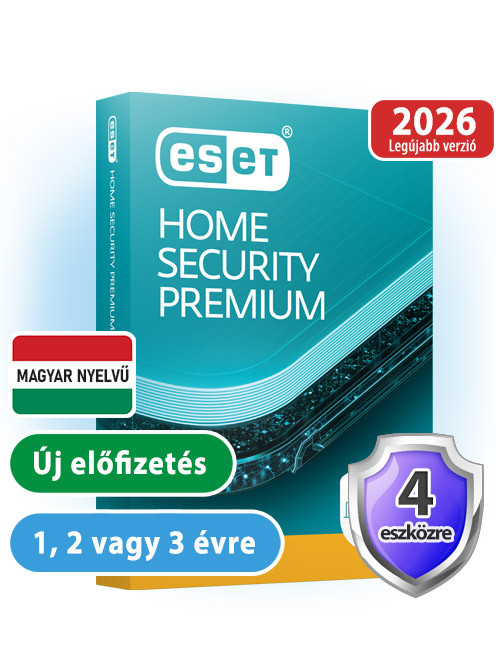 ESET Home Security Premium 4 eszközre 1 évre