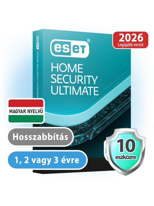ESET Home Security Ultimate 10 eszközre 2 évre (hosszabbítás)