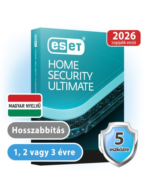 ESET Home Security Ultimate 5 eszközre 2 évre (hosszabbítás)