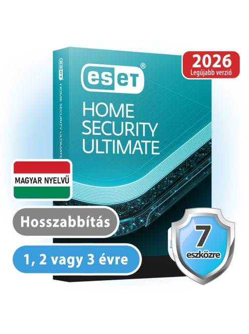 ESET Home Security Ultimate 7 eszközre 2 évre (hosszabbítás)