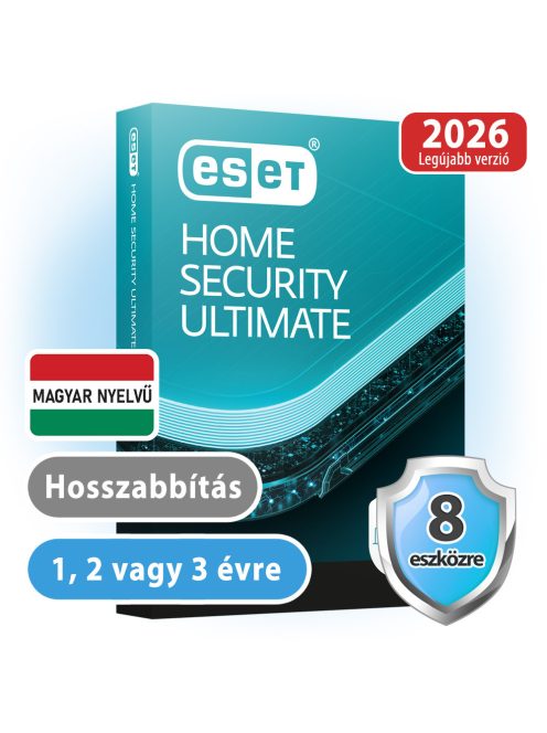 ESET Home Security Ultimate 8 eszközre 2 évre (hosszabbítás)