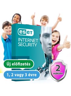   ESET Internet Security 2 eszközre 30% kedvezménnyel tanárok, diákok, nyugdíjasok, EÜ dolgozók részére 
