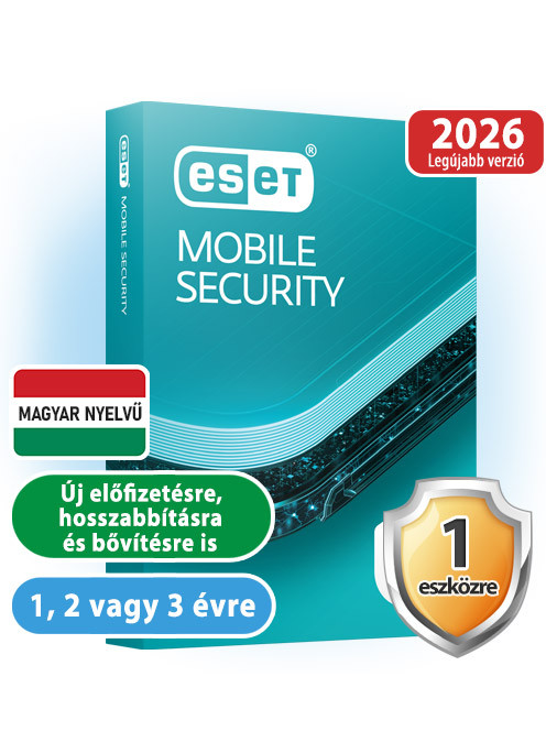 ESET Mobile Security for Android 1 eszközre, 1 évre