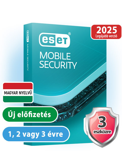 ESET Mobile Security for Android 3 eszközre, 3 évre