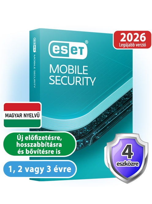Olcsó Antivirus! Avast, McAfee, ESET, Nod32, Kaspersky, Panda. ESET Mobile Security 4