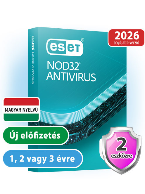 ESET NOD32 Antivrus 2 eszközre