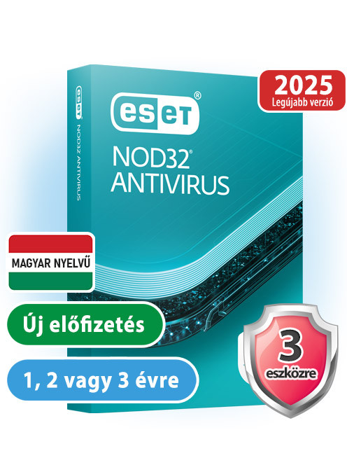 ESET NOD32 Antivrus 3 eszközre